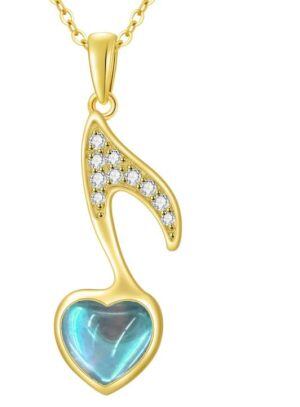 Music Note Necklace