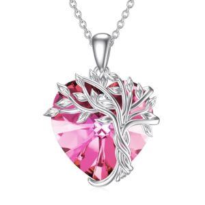 Heart-10-Pink Tourmaline Crystal