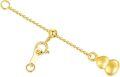 wholesale 18K Gold (Au750) Nickel-Free Lead-Free Hypoallergenic Jewelry Extender Chain 1-6 Inch with Lobster Clasp-0-0