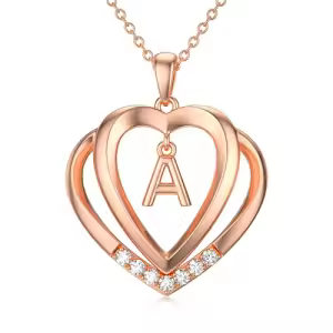 Rose Gold - A Initial
