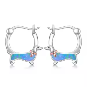 Dachshund Hoop Earrings