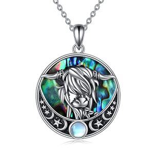 H00-Highland Cow Necklace