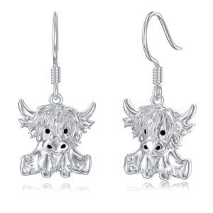 Highland Cow Earrings