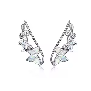 2-Butterfly white opal