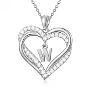 Heart Initial W