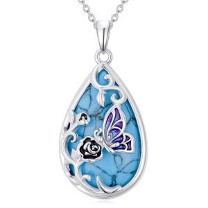 2-Turquoise Butterfly