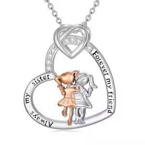 A -2 Sister Necklace