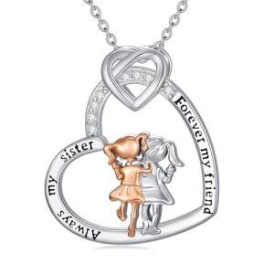 A -2 Sister Necklace