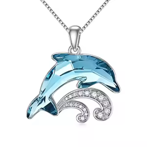 dolphin with waves
