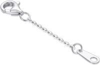 wholesale 14k Real Gold 1/1.5/2/2.5/3/4/5 Necklace Extender Chain Adjustable Extension Chain for Jewelry-2inch