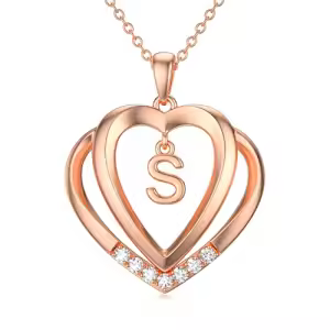 Rose Gold - S Initial