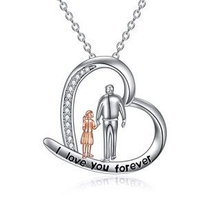 Father & Daughter Necklace