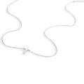 wholesale 925 Sterling Silver Mini Cross Necklace with 24 Chain for Women-0-1