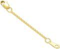 wholesale 14K Gold (Au585) Hypoallergenic Nickel-Free Jewelry Extender Chain 0.5-5inch with Lobster Clasp-0-0
