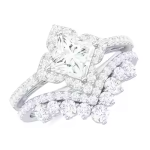 A Moissanite Ring