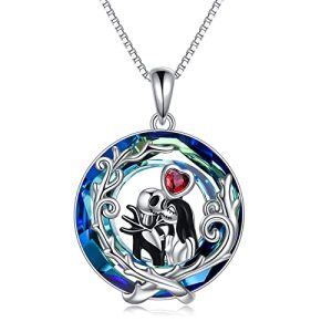 Jack and Sally-Blue Circle Crystal