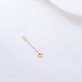 wholesale 14k Real Gold 1/1.5/2/2.5/3/4/5 Necklace Extender Chain Adjustable Extension Chain for Jewelry-0-5