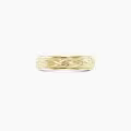 TOUPOP 14K Gold Celtic Men's Wedding Band Ring, Engraved Name Gift-0-1