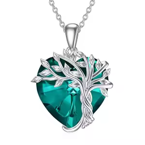 Heart-05-Green Emerald Crystal