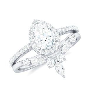 C Moissanite Ring