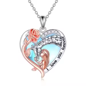Moonstone- Rose Flower