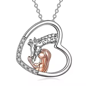 Style-1-Giraffe Necklace with Women