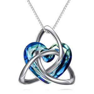 6-Blue Heart Crystal