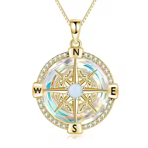 A04-Aurora White-Gold Plated