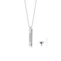 TOUPOP 10k 14k 18k Gold Cremation Urn Necklace With Engraved Name-0-1