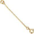 wholesale 14K Solid Gold Nickel-Free Hypoallergenic Necklace Extender Chain 2 3 4 Inch for Jewelry Bracelet Choker Gift-0-0