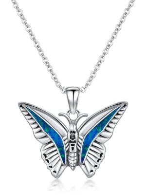 3-Heart Opal Butterfly
