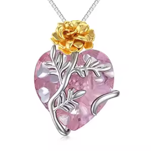 10-October-Marigold-Heart Crystal