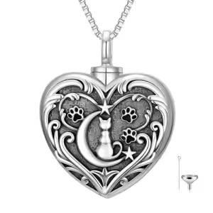 D02-Cat Urn Necklace