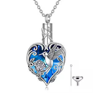 D-Hummingbird-Heart Crystal