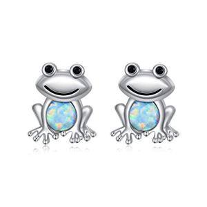 Frog Earrings-A