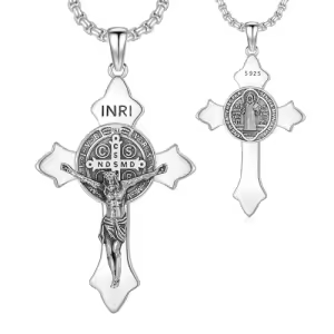 C-St Benedict Necklace Cross