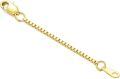 wholesale 14k Gold Durable Removable Extension Chain for Necklaces and Bracelets 1/1.5/2/3/4/5 Lengths-0-0
