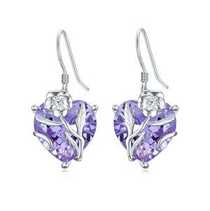 02-February-Violet-Heart Crystal