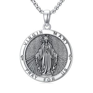 9-Virgin Mary Necklace