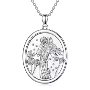 Mother and Daughter Necklace