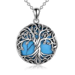 Turquois Tree Pendant