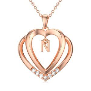 Rose Gold - N Initial