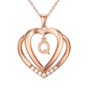 Rose Gold - Q Initial