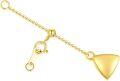 wholesale 18K Gold Nickel-Free Lead-Free Hypoallergenic Jewelry Extender Chain 1-6 Inch Lobster Clasp-0-0