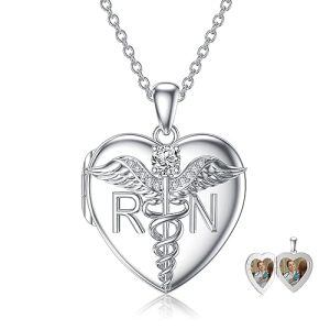 RN Locket Necklace