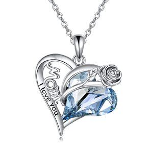 Crystal Mom Necklace