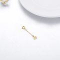 wholesale 14k Gold Chain Extender With Spring Ring Clasp For Necklaces And Bracelets-0-5