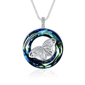 D - Blue Crystal Butterfly