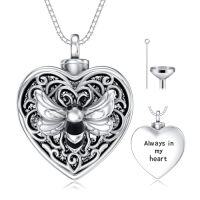 wholesale TOUPOP Urn Necklace For Ashes Tree Of Life Cremation Jewelry For Ashes Sterling Silver Urn Pendants For Women Holds Ash With Funnel Filler Kit Memorial Gifts Of Lost Love One -style_name:9-Bee
