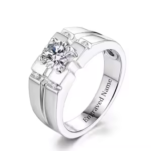 O Moissanite Ring